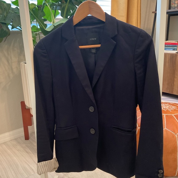 J.Crew Navy Blue Blazer - Picture 4 of 5